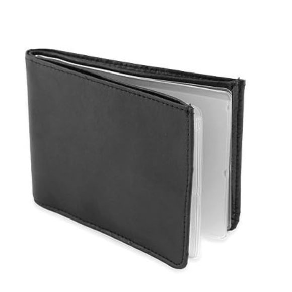 Wonder Wallet as seen on tv RFID blocking LEATHER CARBON FIBER Mens Wallet Purse - Picture 2 of 9